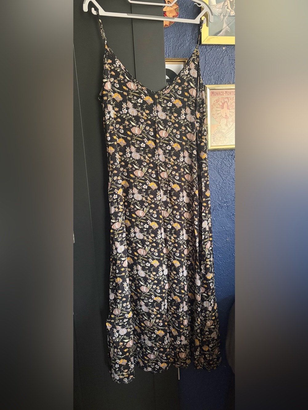 NATURAL LIFE Black Maxi dress